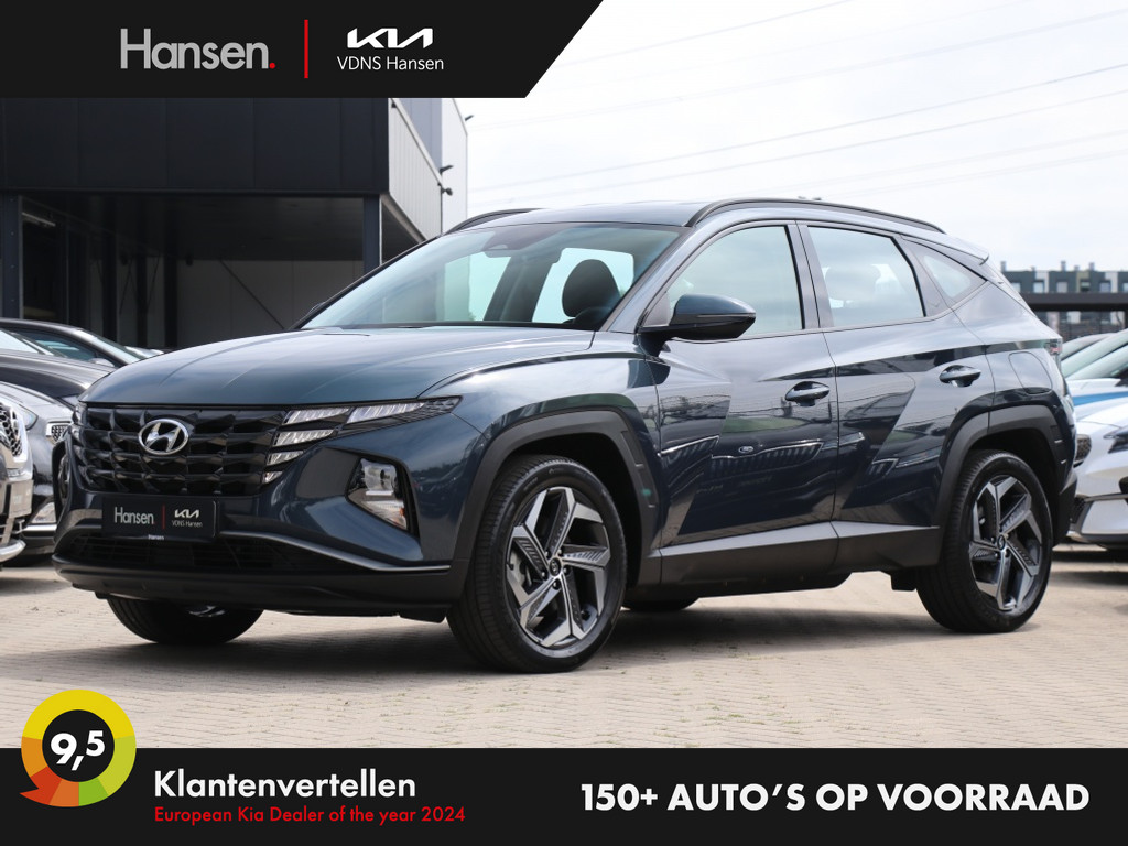 Occasion Hyundai Tucson grijs SUV Automaat Hybride Benzine Hansen Venray 
