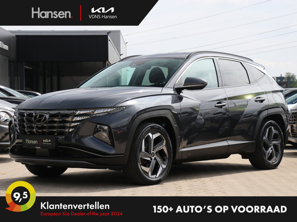 Occasion Hyundai Tucson grijs SUV Automaat Hybride Benzine Hansen Venray 