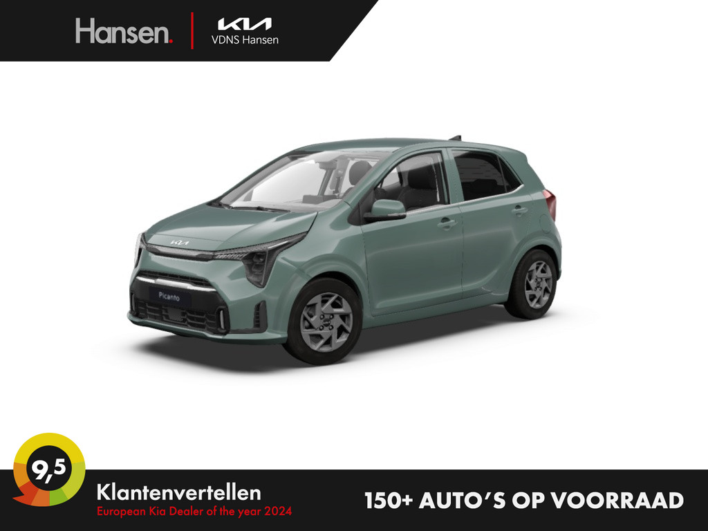 Occasion Kia Picanto groen Hatchback Handgeschakeld Benzine Hansen Venray 