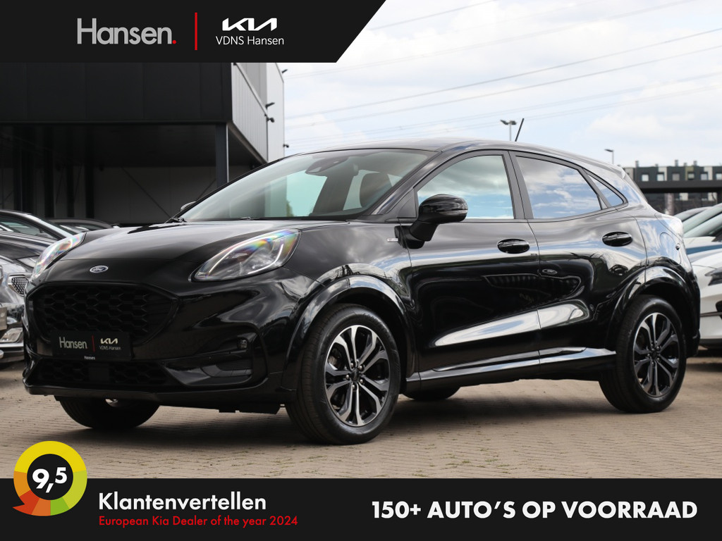 Occasion Ford Puma zwart SUV Handgeschakeld Benzine Hansen Venray 