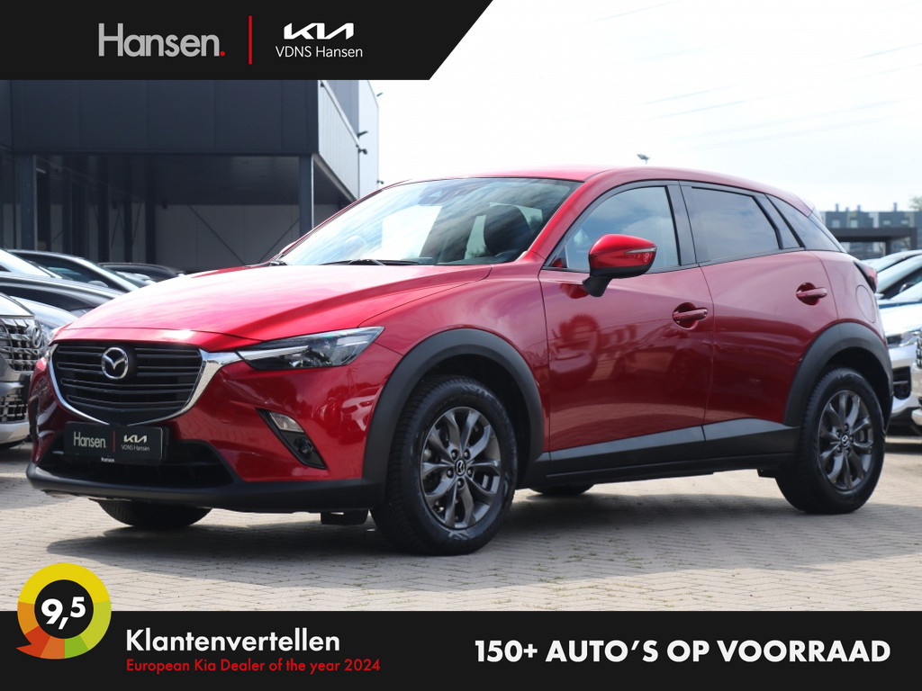 Occasion Mazda CX-3 rood SUV Automaat Benzine Hansen Venray 