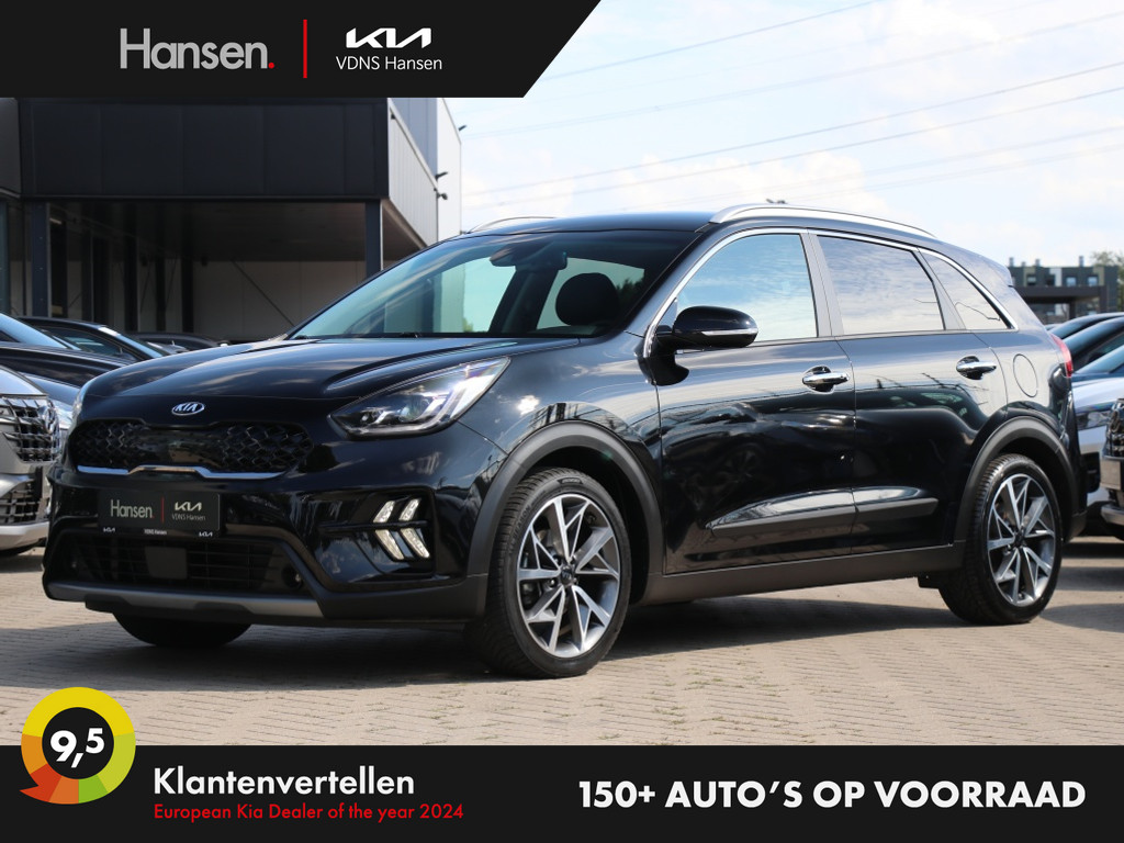 Occasion Kia Niro zwart SUV Automaat Hybride Benzine Hansen Venray 
