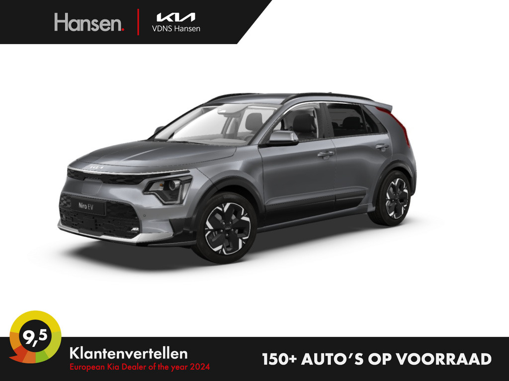 Occasion Kia Niro EV grijs SUV Automaat Elektrisch Hansen Venray 