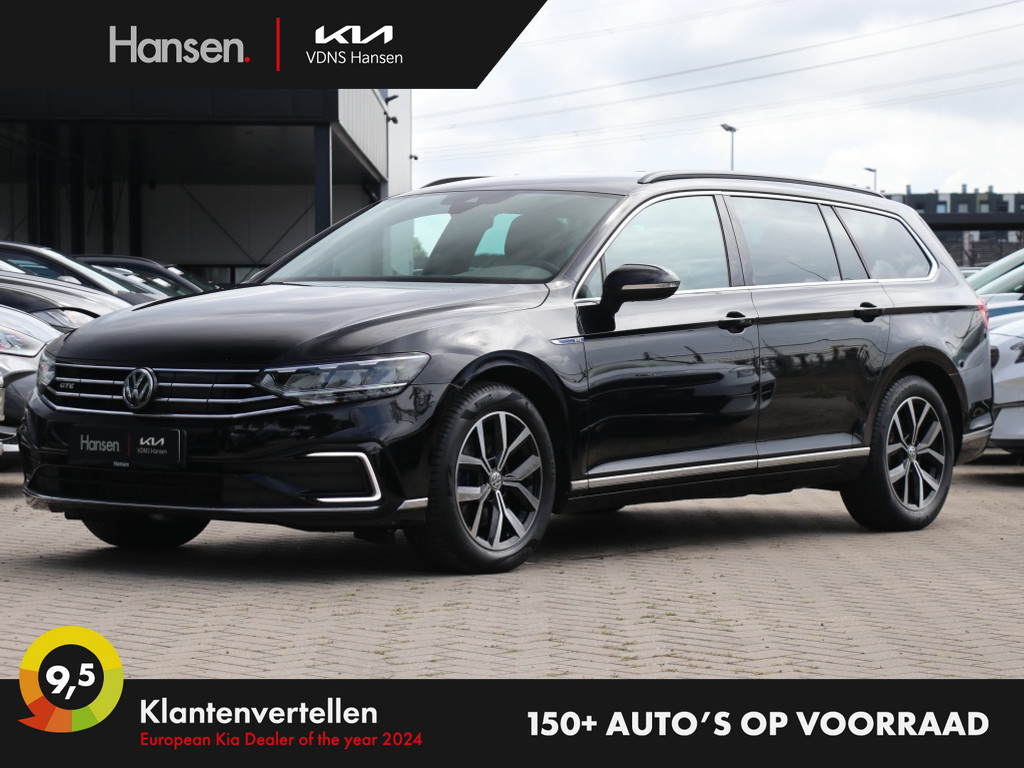 Occasion Volkswagen Passat zwart Stationwagon Automaat Hybride Benzine Hansen Venray 