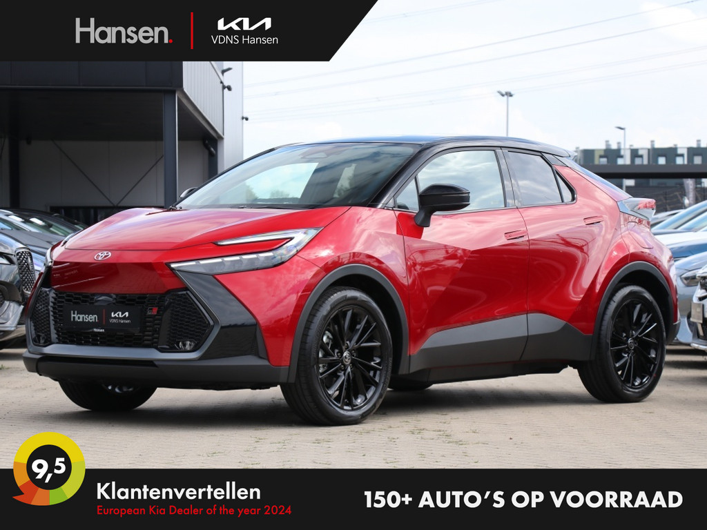 Occasion Toyota C-HR rood SUV Automaat Hybride Benzine Hansen Venray 