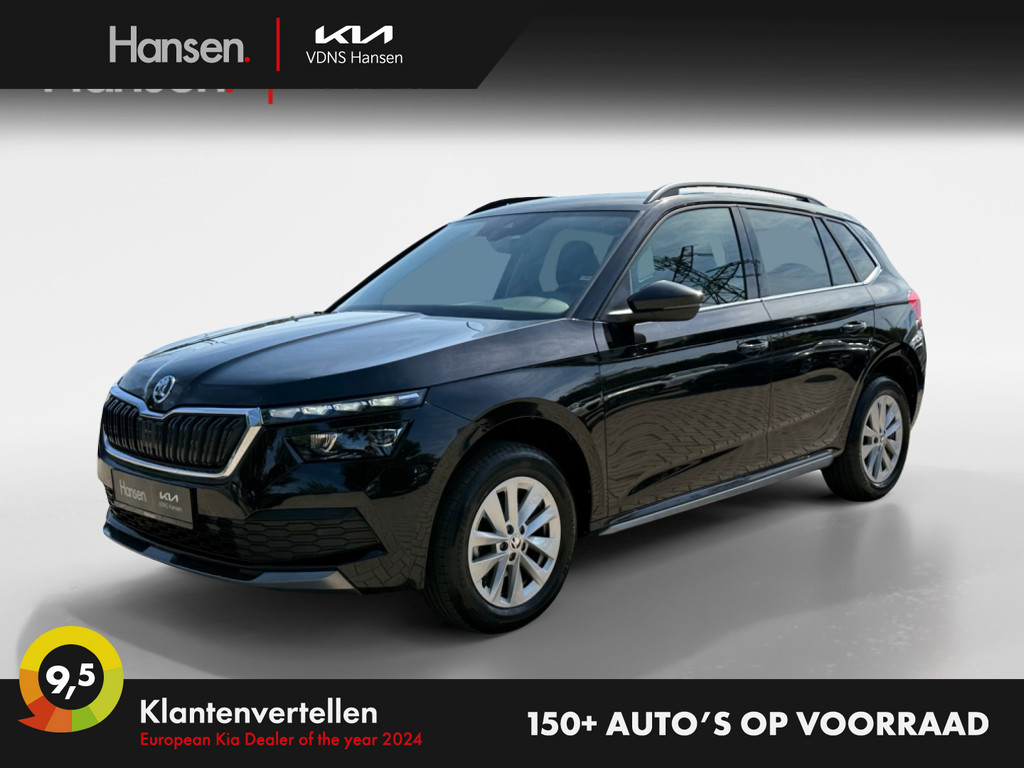 Occasion Škoda Kamiq zwart SUV Automaat Benzine Hansen Venray 