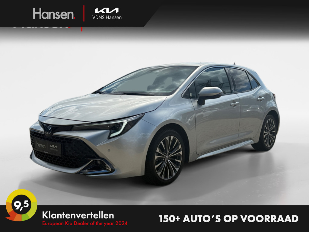 Occasion Toyota Corolla zilver Hatchback Automaat Hybride Benzine Hansen Venray 