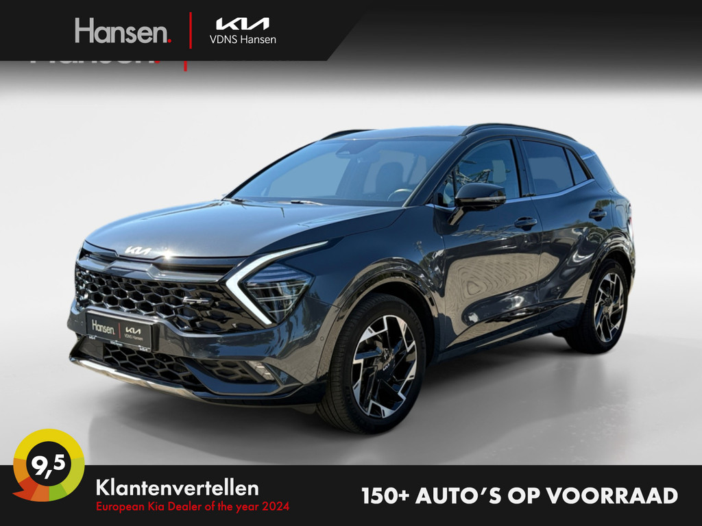 Occasion Kia Sportage grijs SUV Automaat Hybride Benzine Hansen Venray 