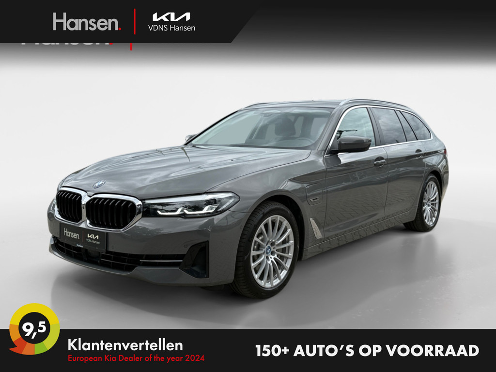 Occasion BMW 5 Serie grijs Stationwagon Automaat Hybride Benzine Hansen Venray 