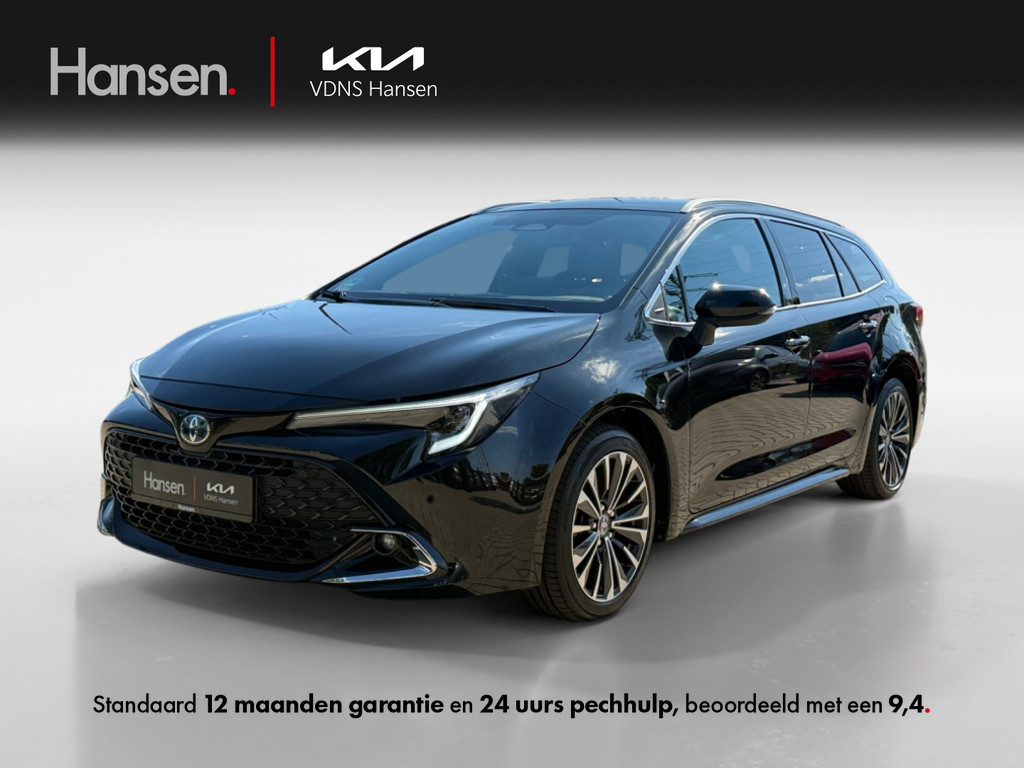 Occasion Toyota Corolla Touring Sports zwart Stationwagon Automaat Hybride Benzine Hansen Venray 