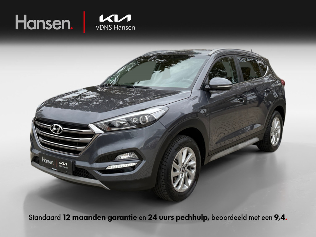 Occasion Hyundai Tucson grijs SUV Handgeschakeld Benzine Hansen Venray 