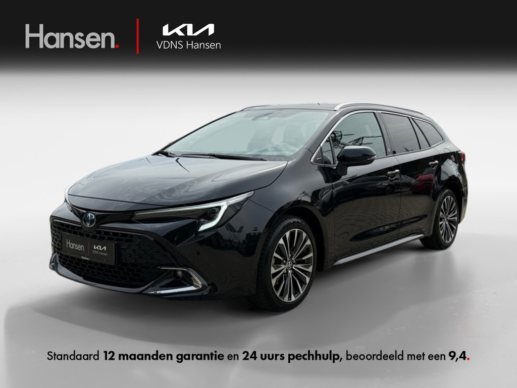 Occasion Toyota Corolla Touring Sports zwart Stationwagon Automaat Hybride Benzine Hansen Venray 