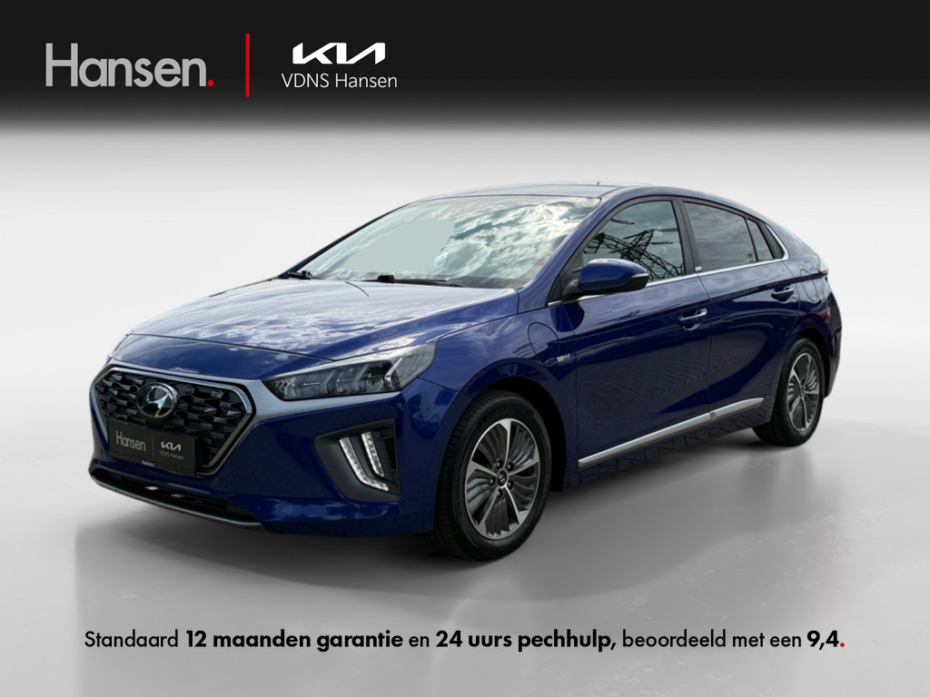 Occasion Hyundai IONIQ blauw Hatchback Automaat Hybride Benzine Hansen Venray 