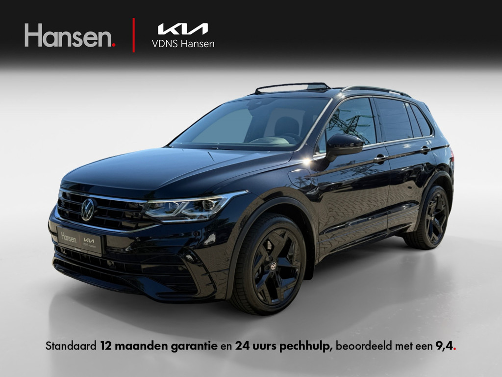 Occasion Volkswagen Tiguan zwart SUV Automaat Hybride Benzine Hansen Venray 