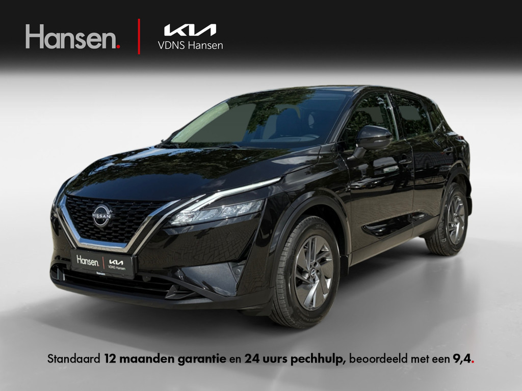 Occasion Nissan QASHQAI zwart SUV Automaat Benzine Hansen Venray 