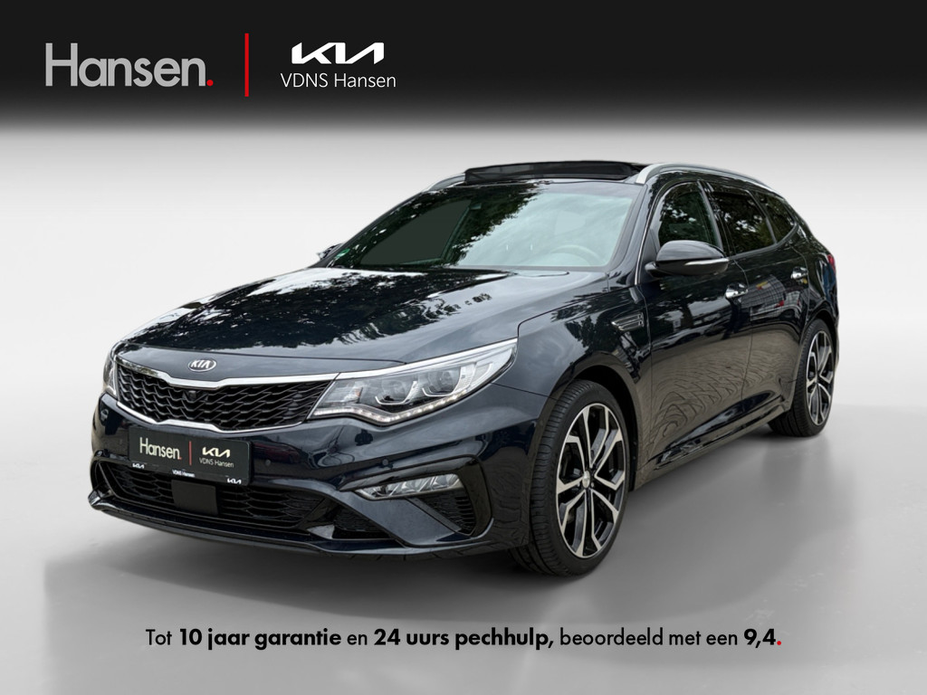Occasion Kia Optima Sportswagon blauw Stationwagon Automaat Benzine Hansen Venray