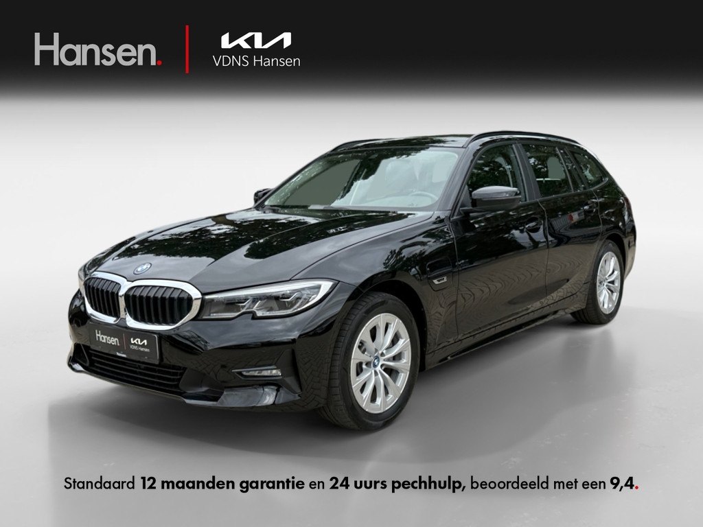 Occasion BMW 3 Serie zwart Stationwagon Automaat Hybride Benzine Hansen Venray 