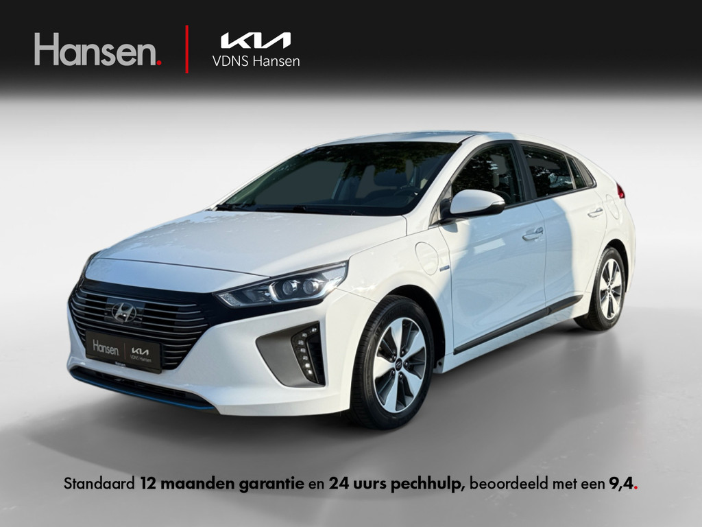 Occasion Hyundai IONIQ wit Hatchback Automaat Hybride Benzine Hansen Venray 