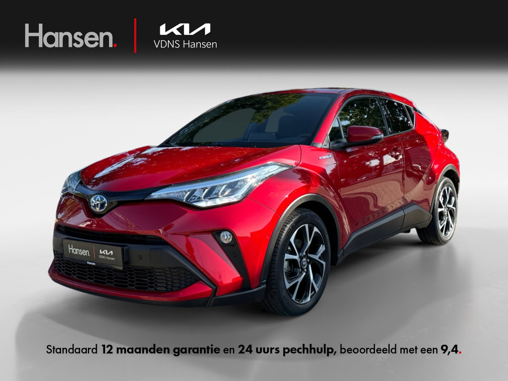 Occasion Toyota C-HR rood SUV Automaat Hybride Benzine Hansen Venray 