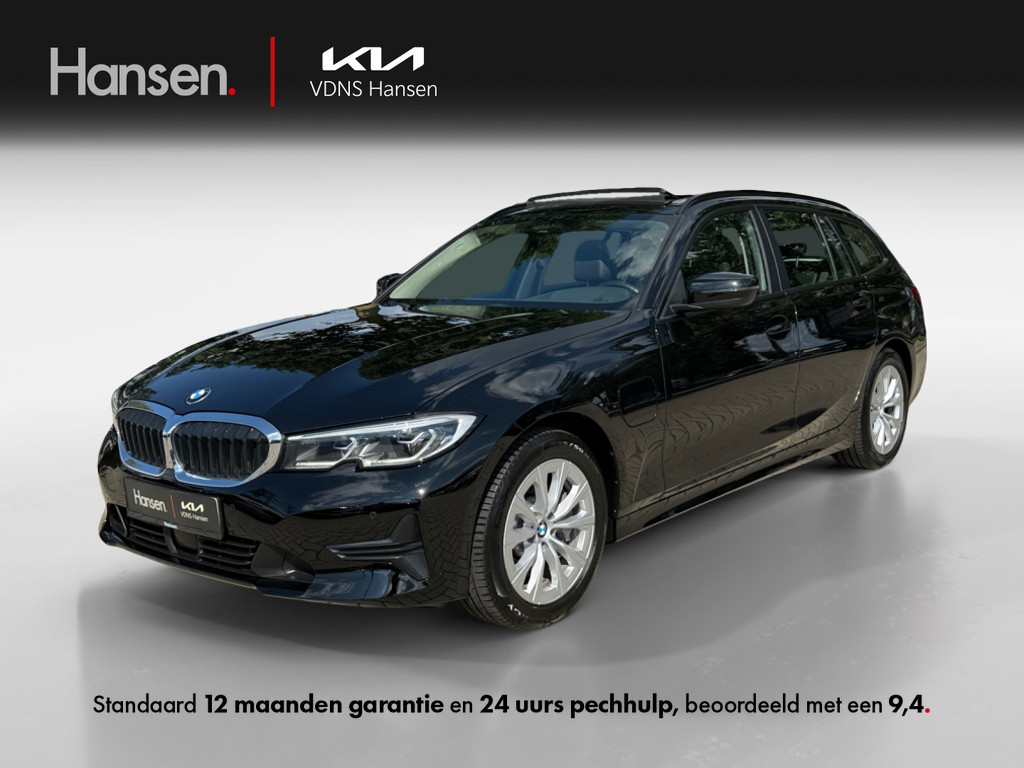 Occasion BMW 3 Serie zwart Stationwagon Automaat Hybride Benzine Hansen Venray 