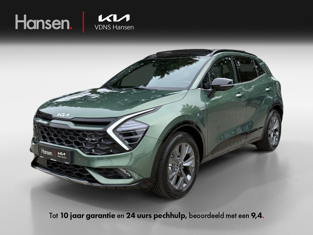 Occasion Kia Sportage groen SUV Automaat Hybride Benzine Hansen Venray 
