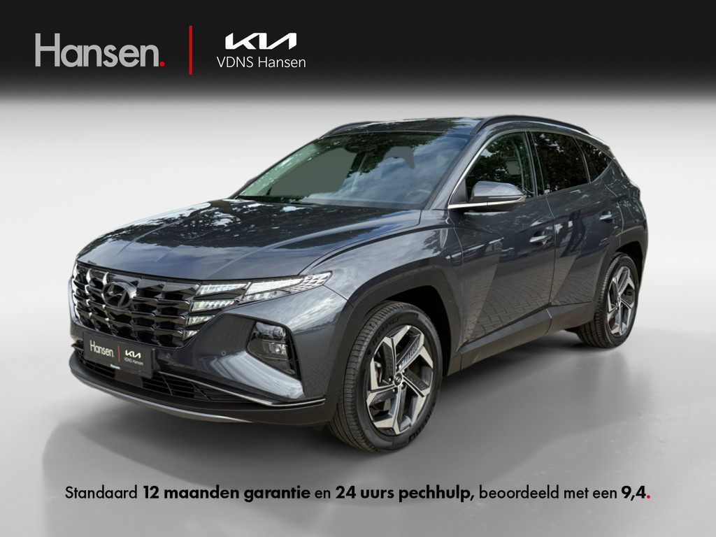 Occasion Hyundai Tucson grijs SUV Automaat Hybride Benzine Hansen Venray 