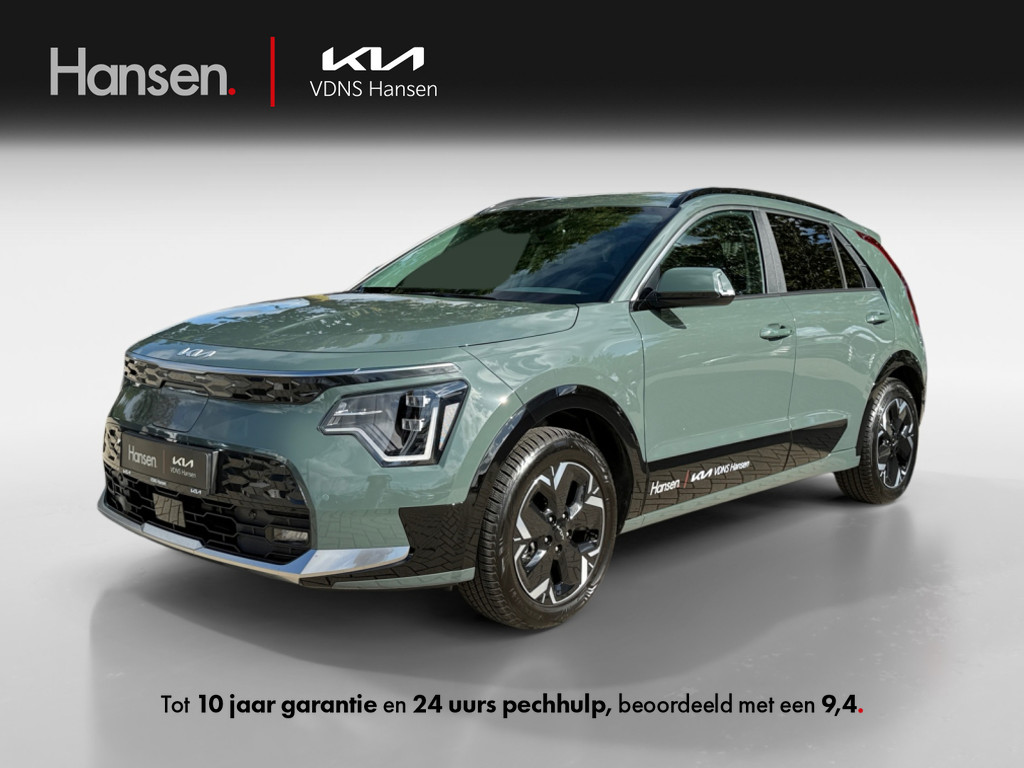 Occasion Kia Niro EV groen SUV Automaat Elektrisch Hansen Venray 