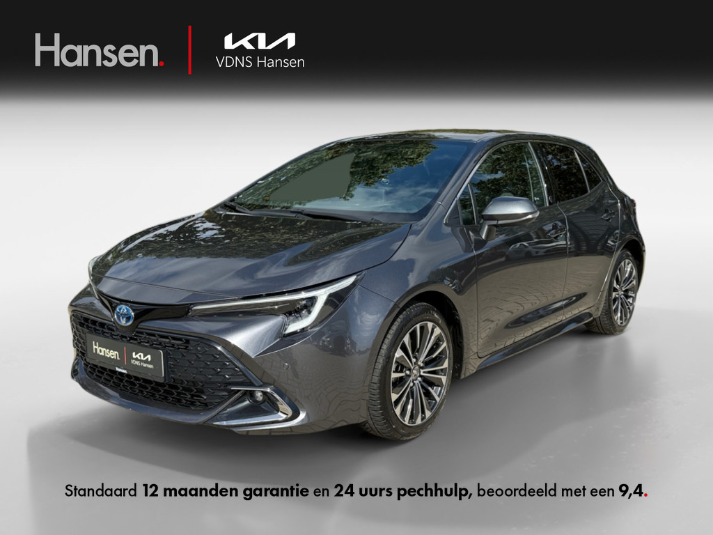 Occasion Toyota Corolla grijs Hatchback Automaat Hybride Benzine Hansen Venray 