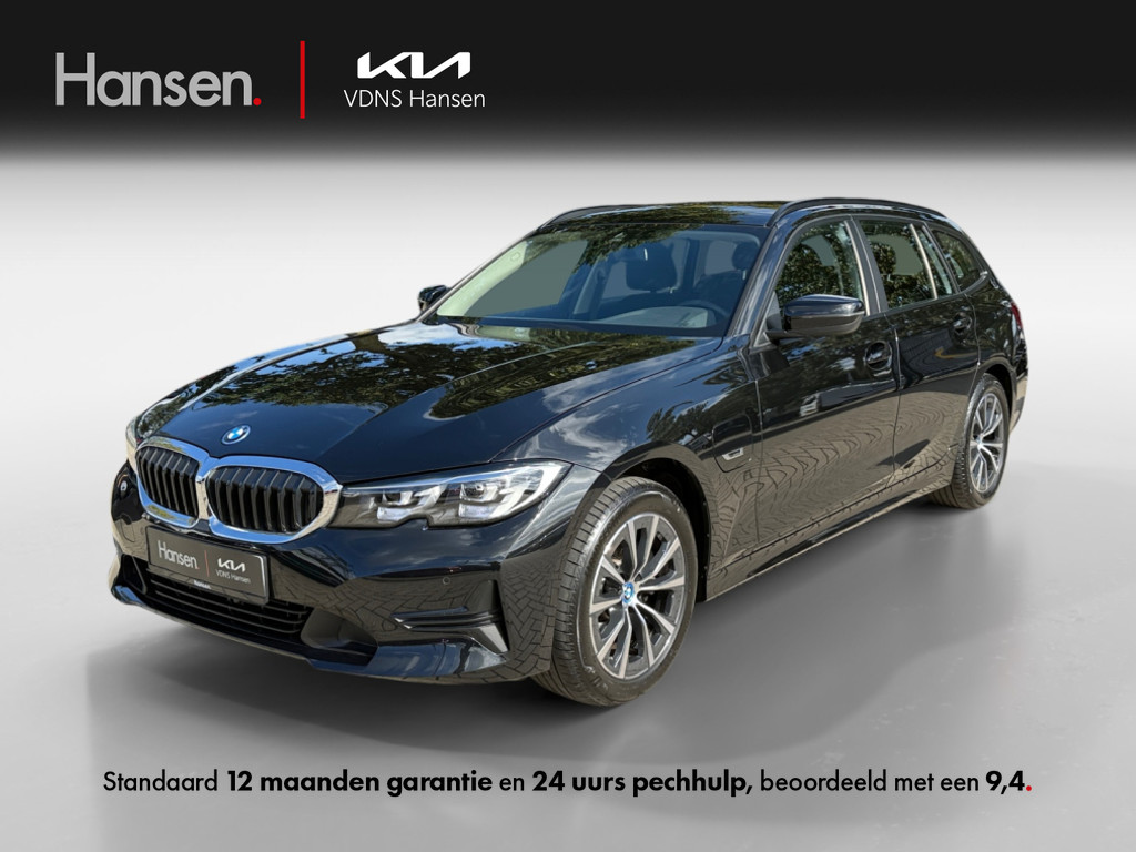 Occasion BMW 3 Serie zwart Stationwagon Automaat Hybride Benzine Hansen Venray 