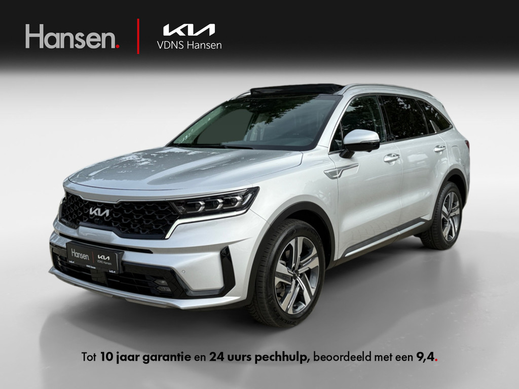 Occasion Kia Sorento zilver SUV Automaat Hybride Benzine Hansen Venray 