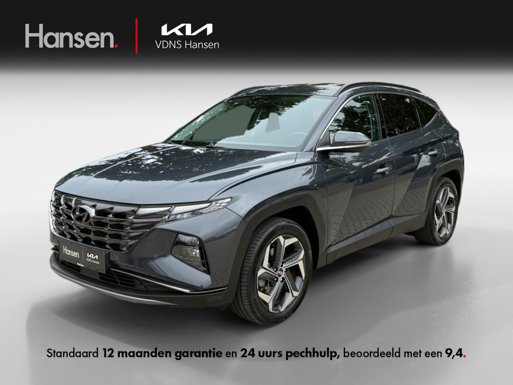 Occasion Hyundai Tucson grijs SUV Automaat Hybride Benzine Hansen Venray 