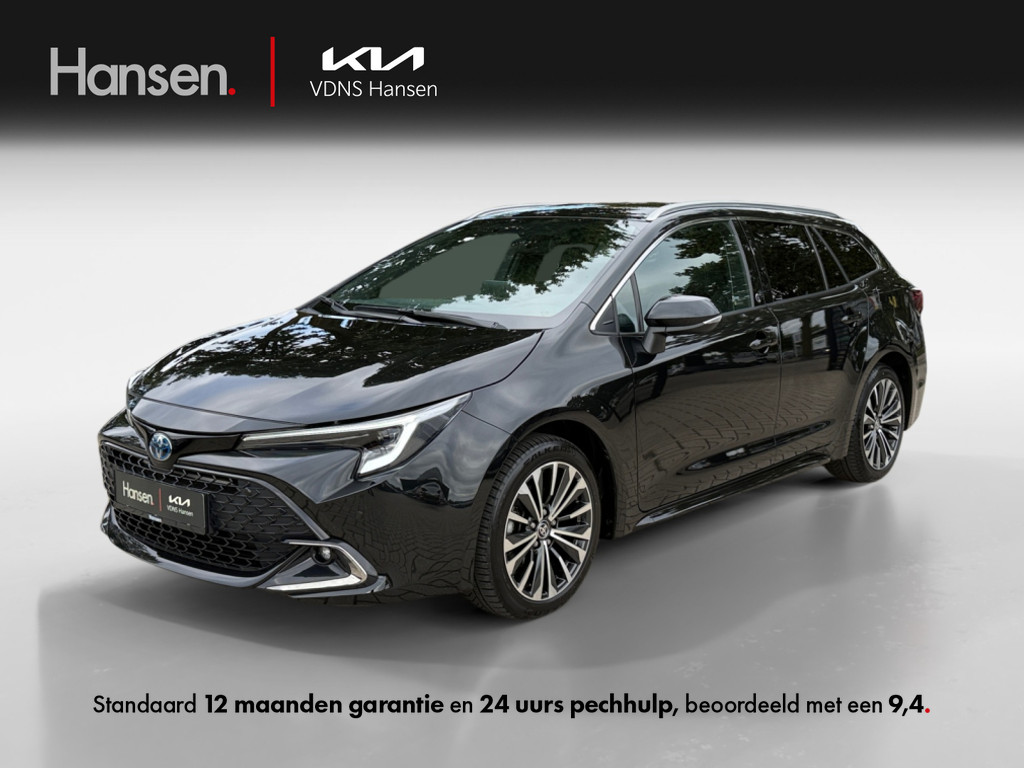 Occasion Toyota Corolla Touring Sports zwart Stationwagon Automaat Hybride Benzine Hansen Venray 