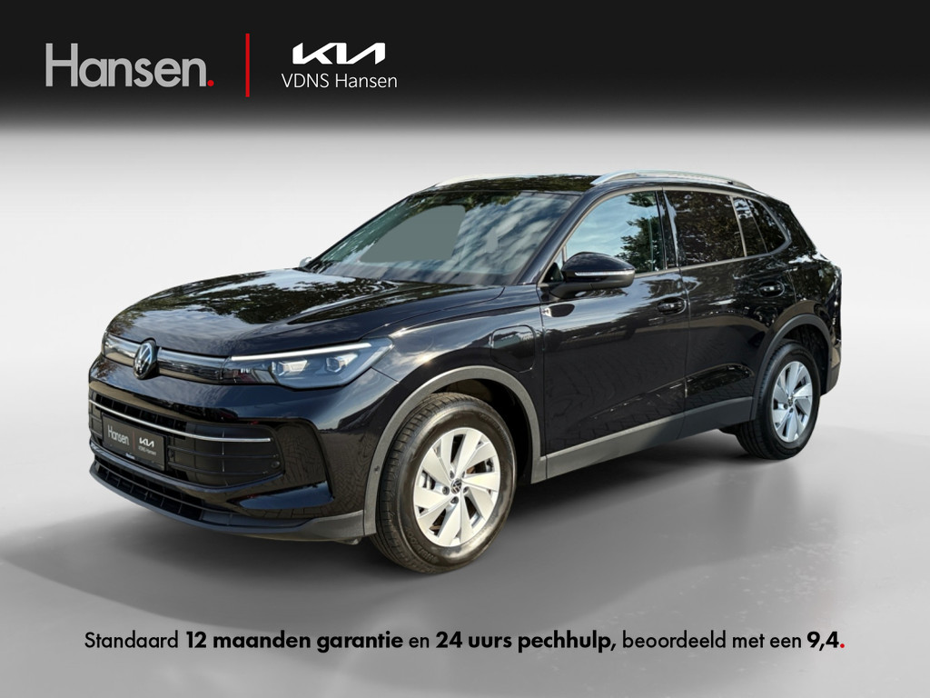 Occasion Volkswagen Tiguan zwart SUV Automaat Hybride Benzine Hansen Venray 