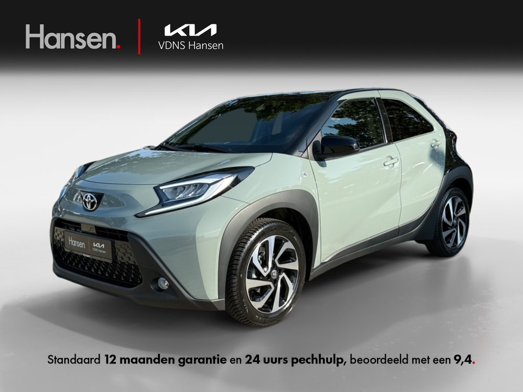 Occasion Toyota Aygo X groen Hatchback Handgeschakeld Benzine Hansen Venray 