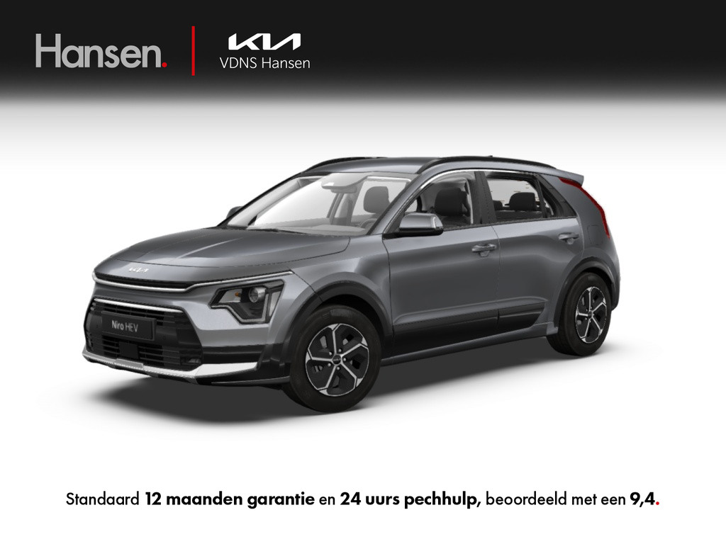 Occasion Kia Niro zilver SUV Automaat Hybride Benzine Hansen Venray 