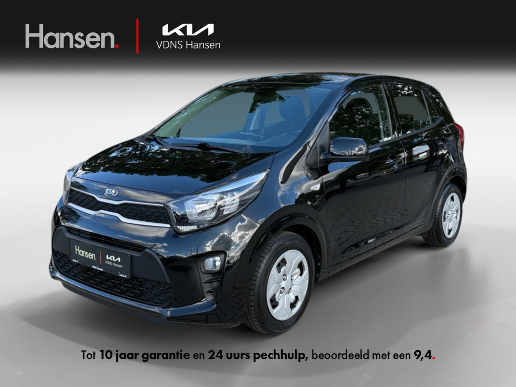 Occasion Kia Picanto zwart Hatchback Handgeschakeld Benzine Hansen Venray 