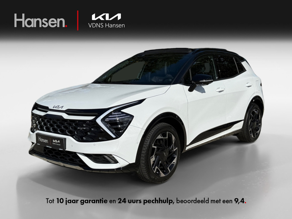 Occasion Kia Sportage wit SUV Automaat Hybride Benzine Hansen Venray 