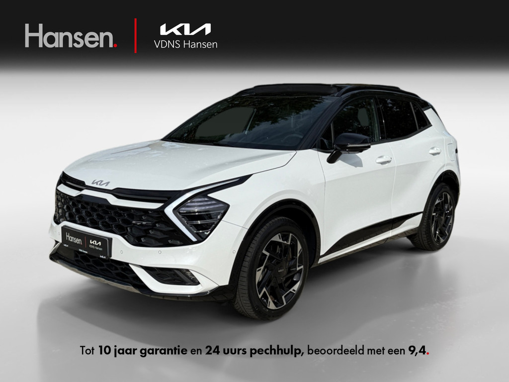 Occasion Kia Sportage wit SUV Automaat Hybride Benzine Hansen Venray 