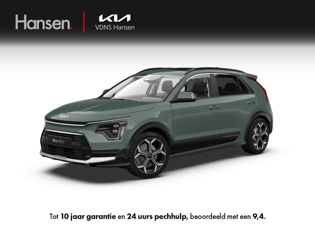 Occasion Kia Niro groen SUV Automaat Hybride Benzine Hansen Venray 