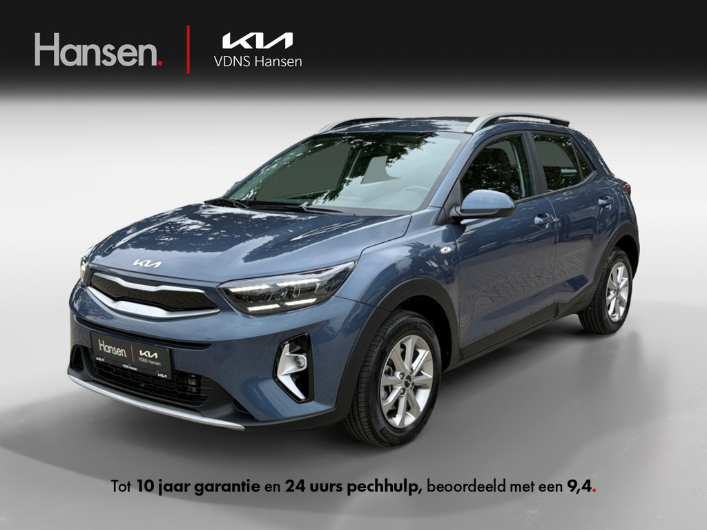 Occasion Kia Stonic blauw SUV Handgeschakeld Benzine Hansen Venray 