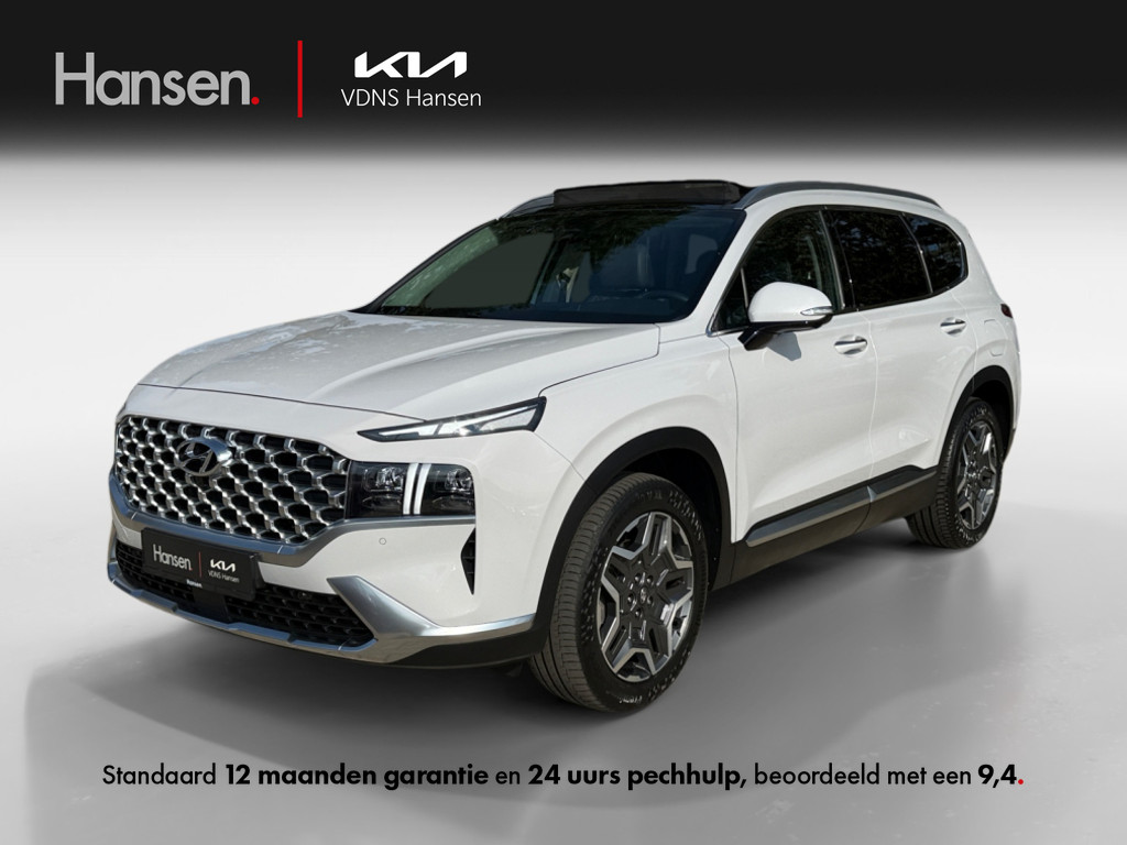 Occasion Hyundai Santa Fe wit SUV Automaat Hybride Benzine Hansen Venray 