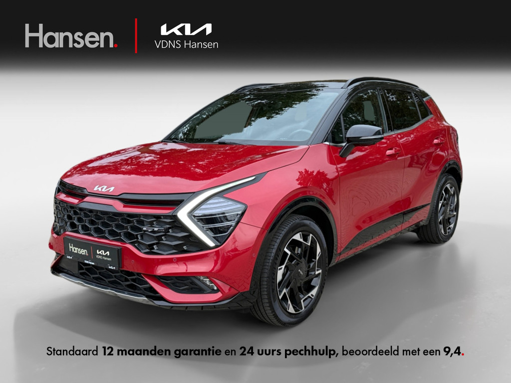 Occasion Kia Sportage rood SUV Automaat Hybride Benzine Hansen Venray 