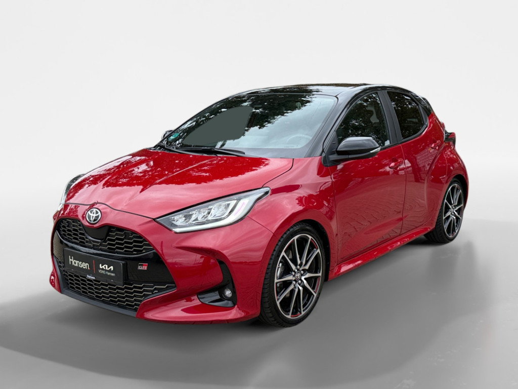 Occasion Toyota Yaris rood Hatchback Automaat Hybride Benzine Hansen Venray 