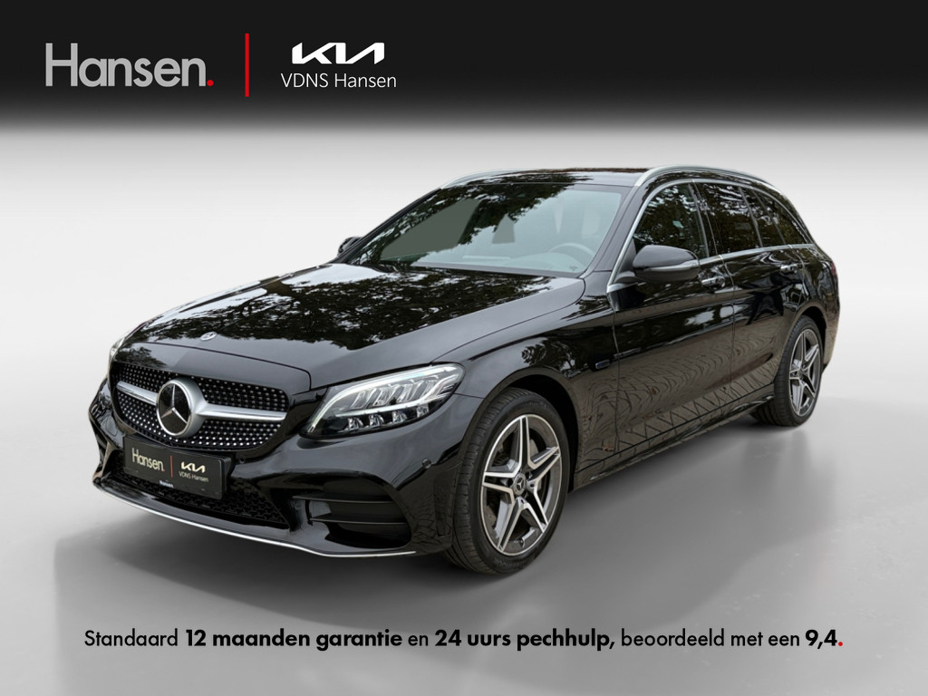 Occasion Mercedes-Benz C-Klasse zwart Stationwagon Automaat Hybride Benzine Hansen Venray 