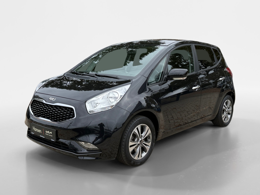 Occasion Kia Venga zwart MPV Automaat Benzine Hansen Venray 