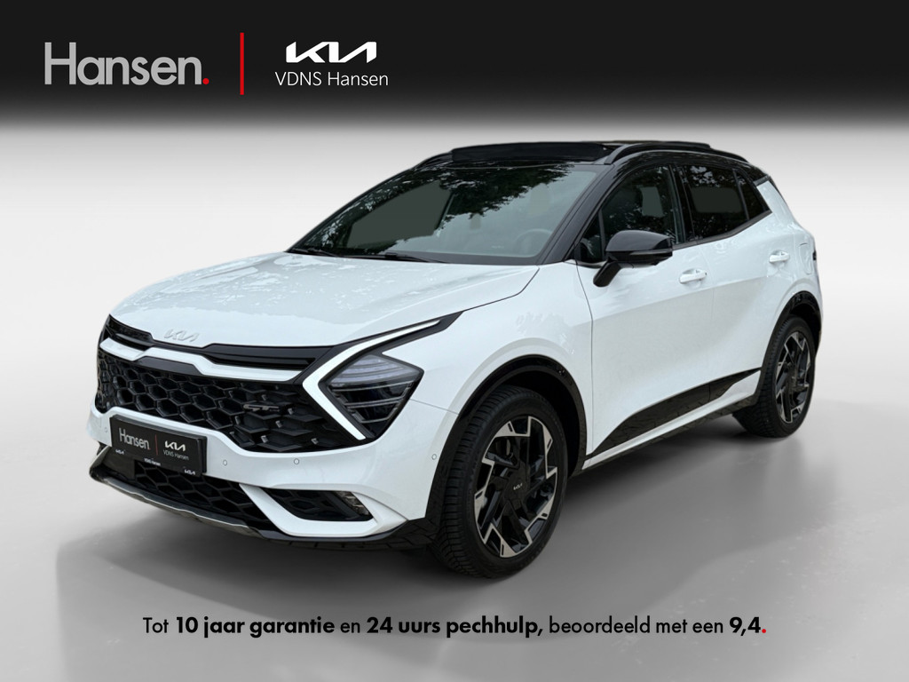Occasion Kia Sportage wit SUV Automaat Hybride Benzine Hansen Venray 