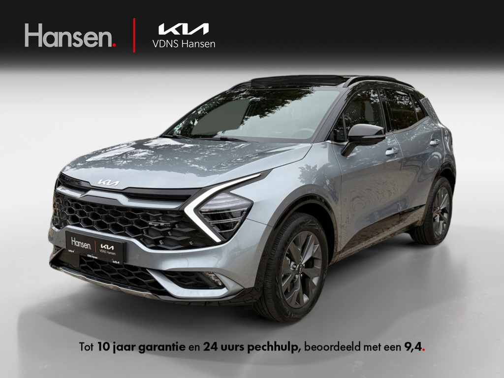Occasion Kia Sportage grijs SUV Automaat Hybride Benzine Hansen Venray 