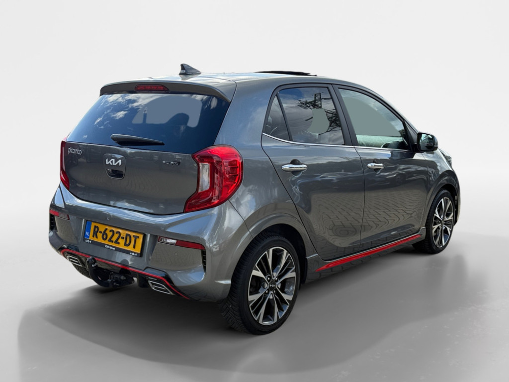 Occasion Kia Picanto grijs Hatchback Handgeschakeld Benzine Hansen Venray 