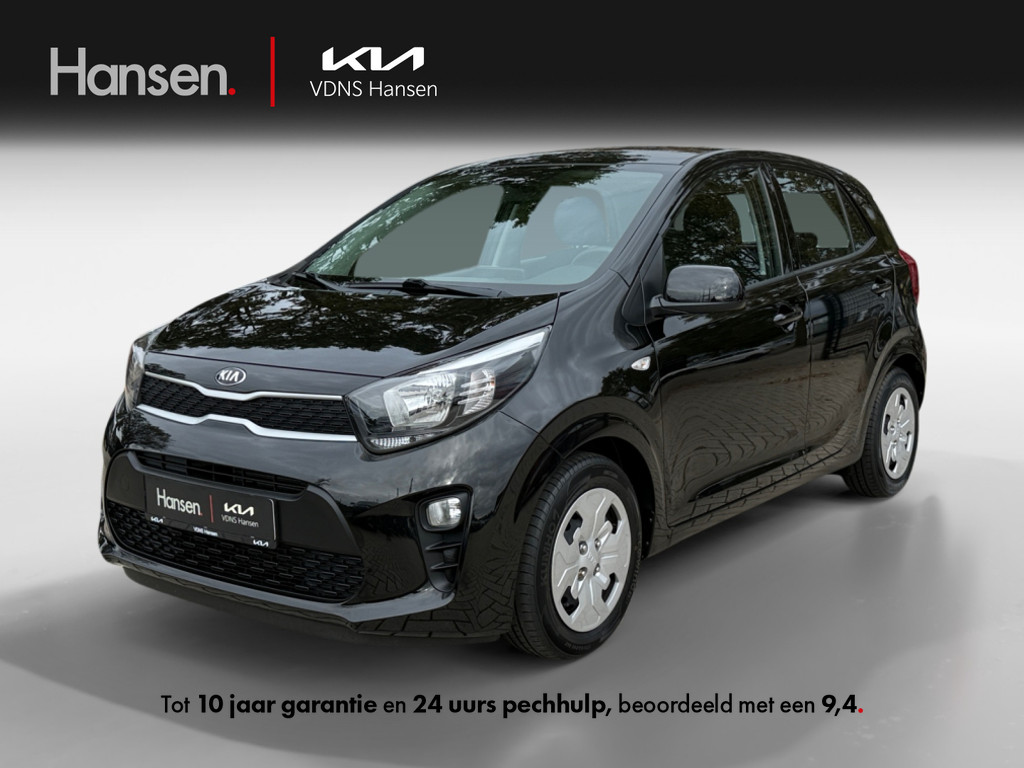 Occasion Kia Picanto zwart Hatchback Handgeschakeld Benzine Hansen Venray 