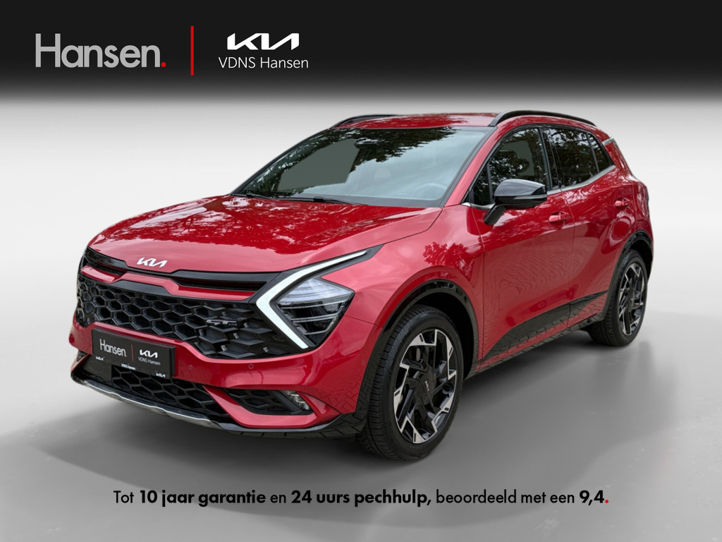 Occasion Kia Sportage rood SUV Automaat Hybride Benzine Hansen Venray 